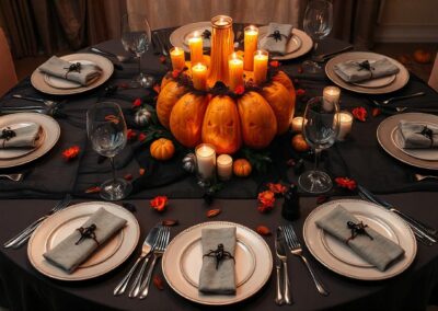 Idee per decorare la tavola Halloween