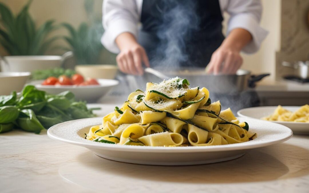 Pappardelle alle zucchine