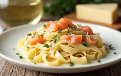Fettuccine al Salmone