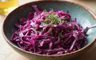 Insalata di Verze Rosse e Cavolo Verza