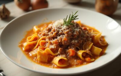 Pappardelle al Ragù di Cinghiale