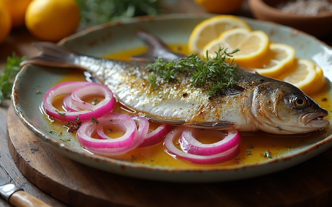Ricetta Aringa con Cipolle