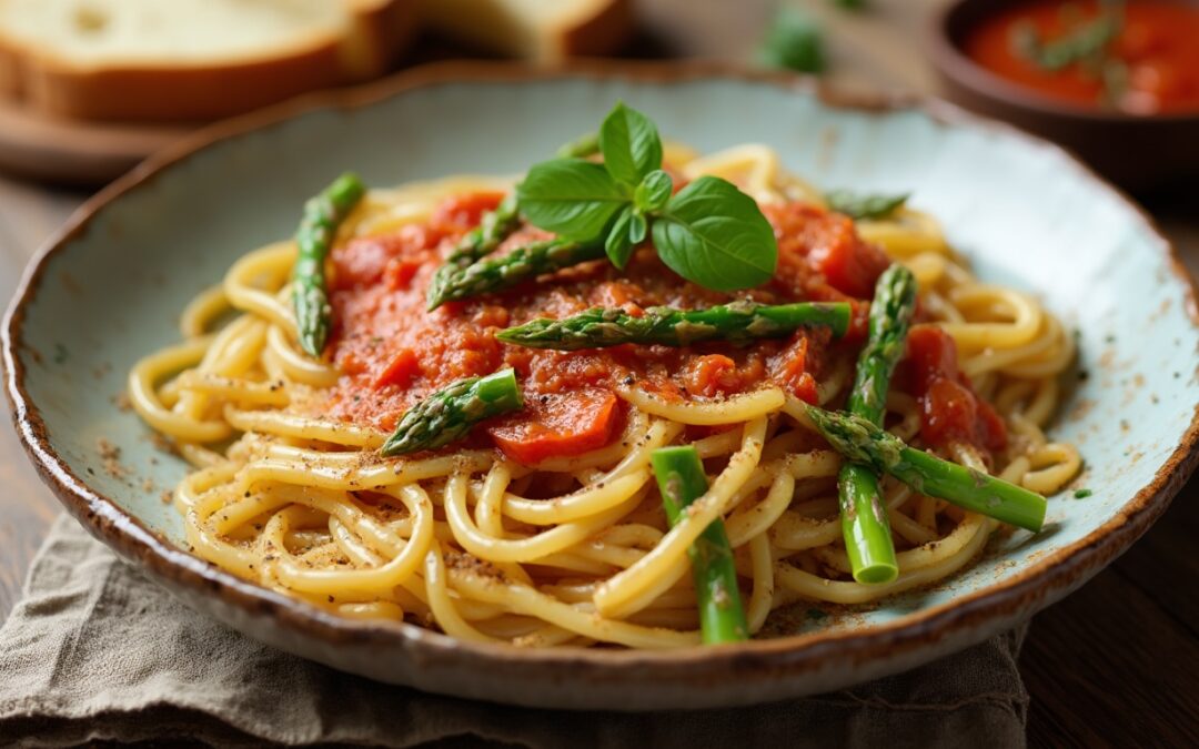 Ricetta Bucatini agli Asparagi