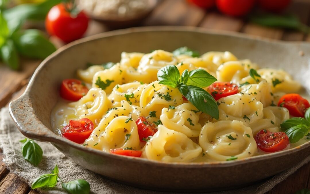 Cappelletti con Crema Mediterranea