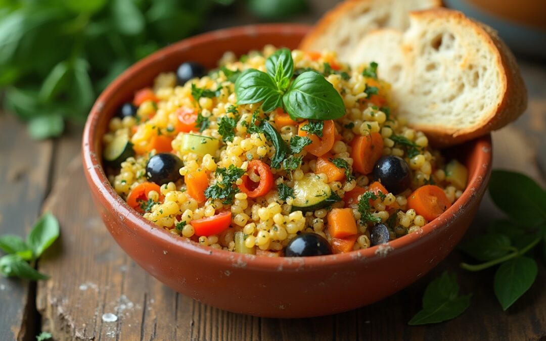 Ricetta del Cuscus di Verdure