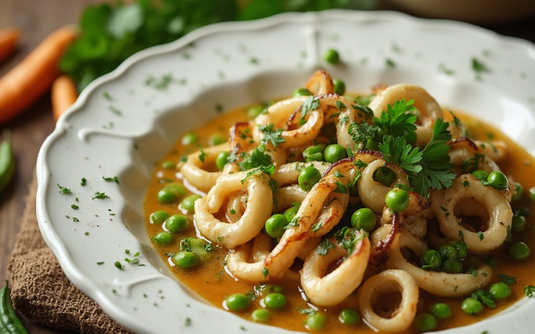 Ricetta delle Seppie e Piselli