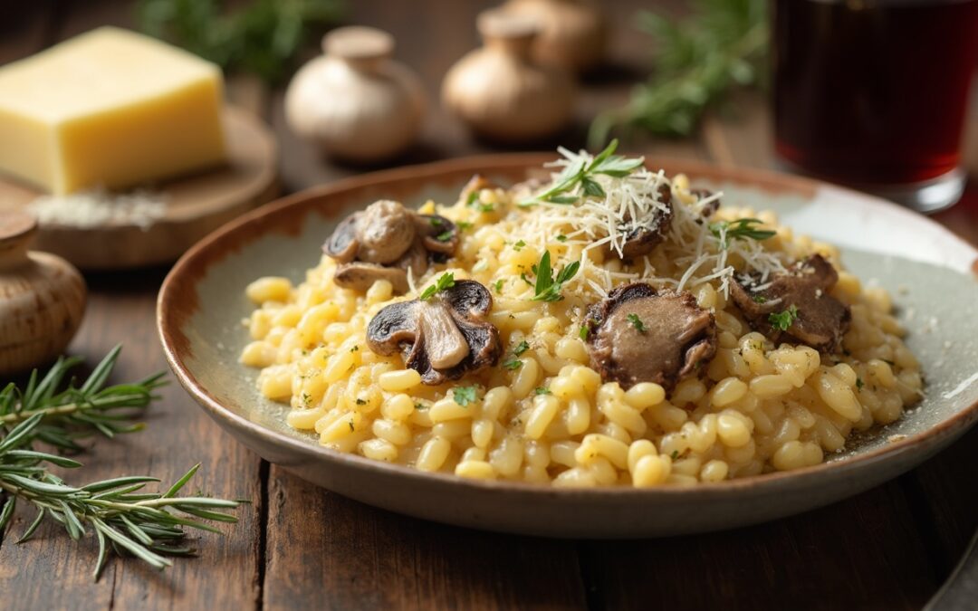 Ricetta del Risotto con Fughi e Salsiccia