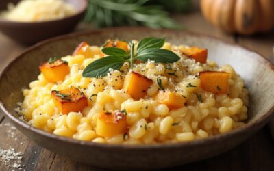 Risotto con Zucca Arrostita