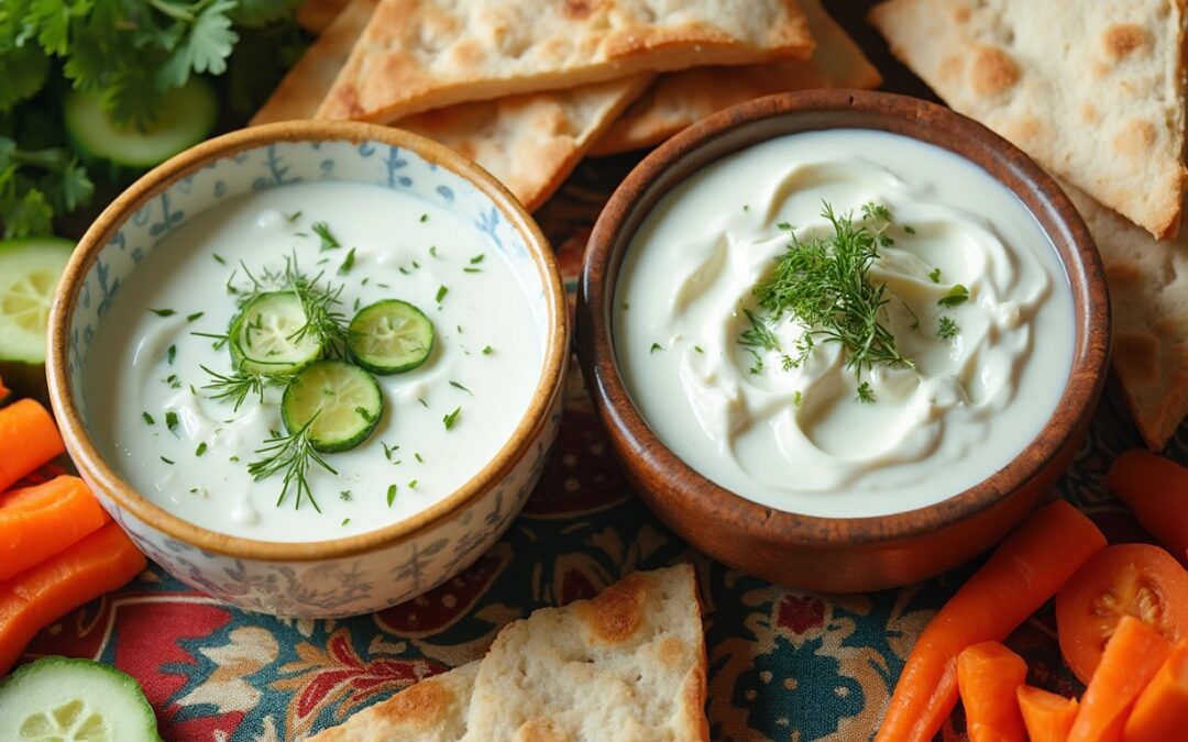 Salse di Yogurt e Cetrioli