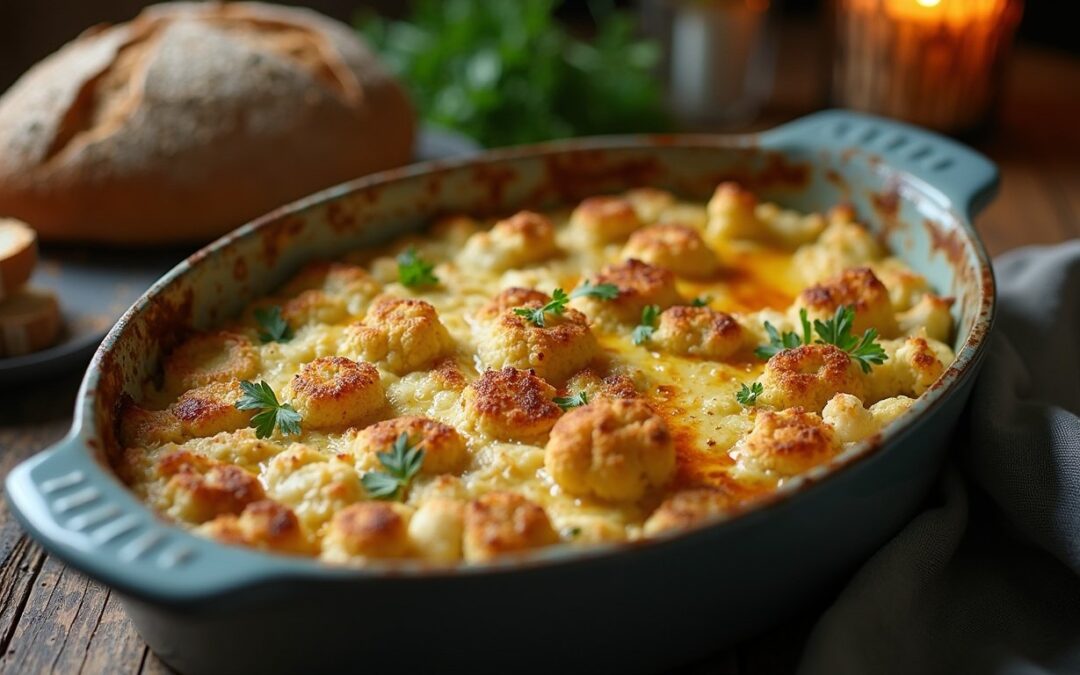 Cavolfiori Gratinati con Besciamella