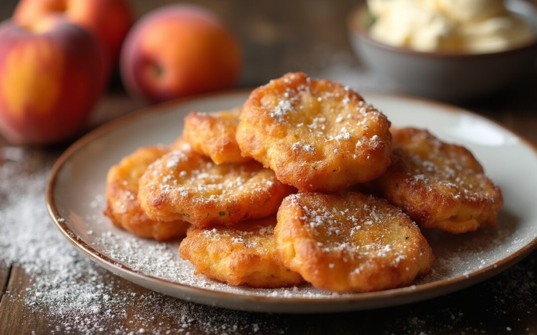 Frittelle di Pesche