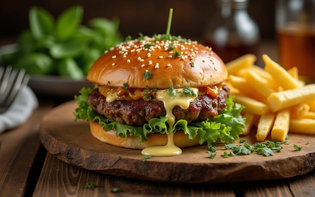 Hamburger al Parmigiano